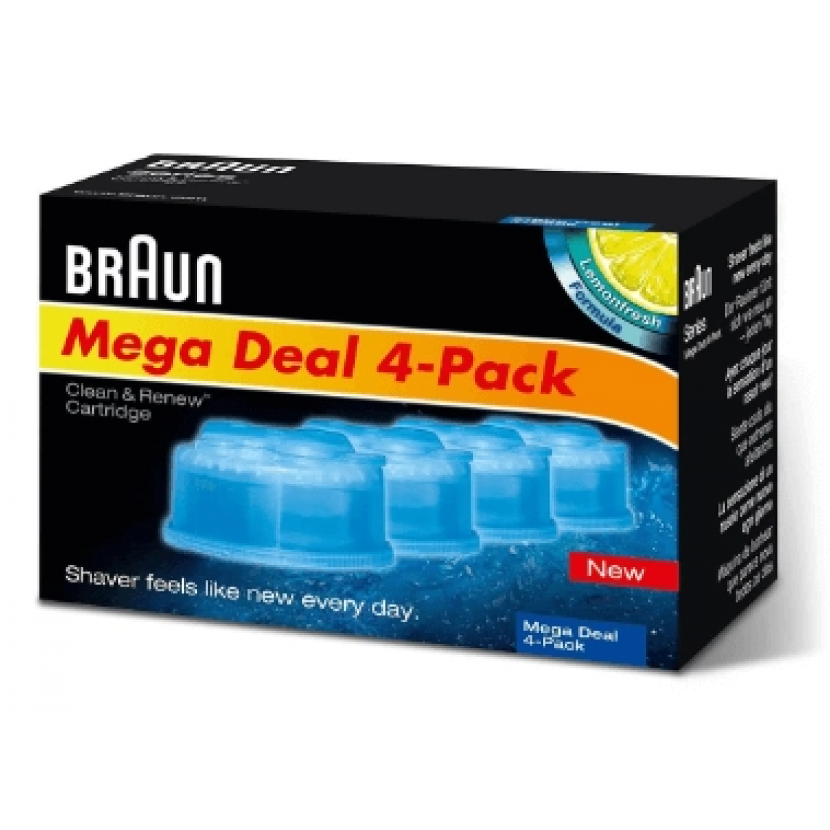 Braun 百靈 CCR4 自動清洗座補充裝 (4個裝)